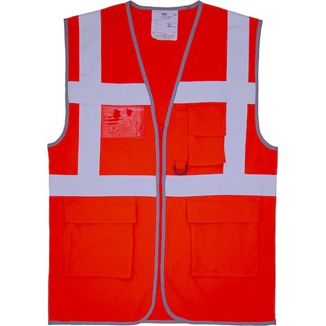 Gilet haute visibilité SAFARI AIR rouge - L - T2S