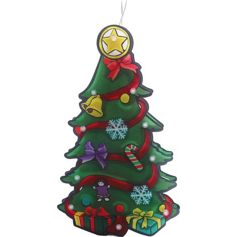 Guirlande lumineuse LED de Noël pour sapin de Noël, lampe décorative d'intérieur pour vitrine de magasin.