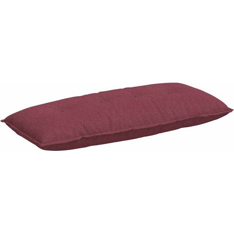 Coussin de Dos Bordeaux 120 x 19 x 50 cm tissu (1/5)