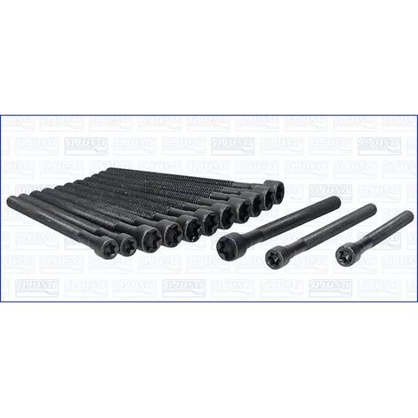 Jeu de boulons de culasse de cylindre Ajusa 81039400 BMW 11127548799