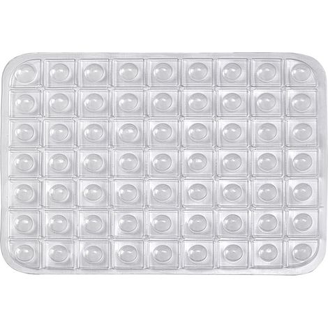 Stamp tappetino antiscivolo lavello 30×38 cm trasparente