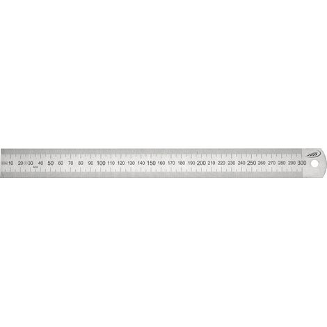 HELIOS  PREISSER  Regla  de  acero  L.500mm  STA  flexible  División  A  =mm/mm  -  460208 (1/2)