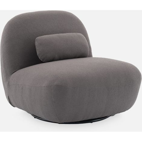 Silla giratoria 360° borreguito texturizada