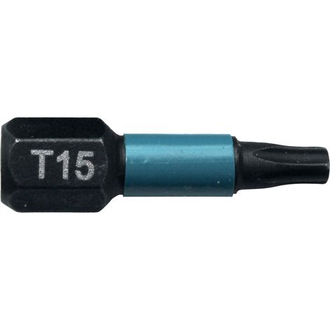 Makita Bit T15 25 mm Schrauben Befestigen 2 Stück Impact Black B-63666 (1/3)