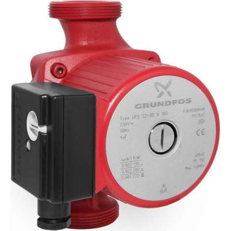Umwälzpumpe UPS32-80 Inox N 180 GRUNDFOS 1X230V 50HZ 9H ECS - 95906448