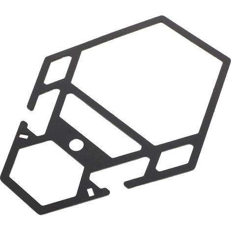 Porte-ustensiles de camping résistant aux intempéries, organisateur de vaisselle de pique-nique en acier, support pour bols, pied de lampe multifonction