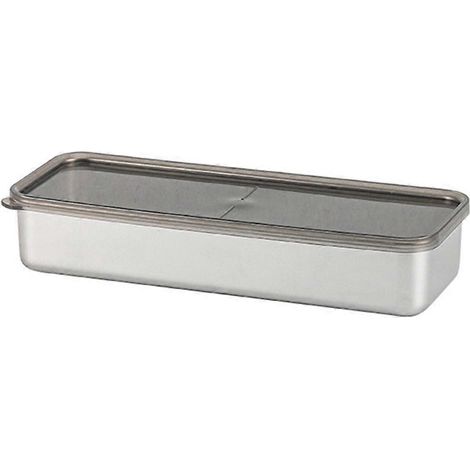 Boîte de rangement alimentaire en acier inoxydable pour la cuisine, 1000 ml (1/5)