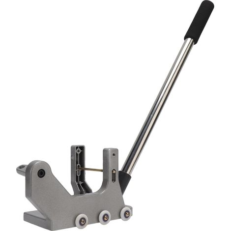 Nettoyeur de joints de carrelage avec support en alliage d'aluminium argenté, porte-outil réglable pour machine de nettoyage, accessoire de décoration (1/5)