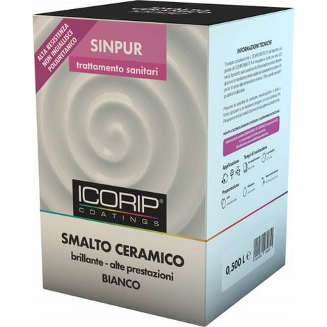 Smalto ceramico bianco (1/2)