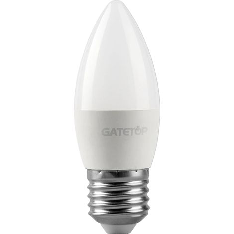 (C37 E27) Lot de 8 ampoules LED en forme de balle de golf, à économie d'énergie, AC110-220V, adaptées à la décoration intérieure.