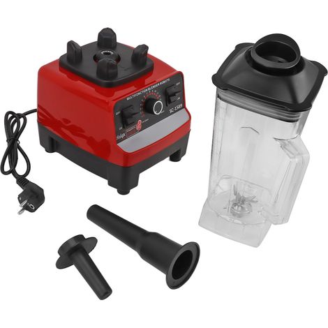 Mélangeur de comptoir 4500W, pichet 1,8L, lames en acier inoxydable 6 lames, 15 fonctions, 30000 tr/min, mixeur multifonction, prise UE 220V, pour smoothies et sauces (1/5)
