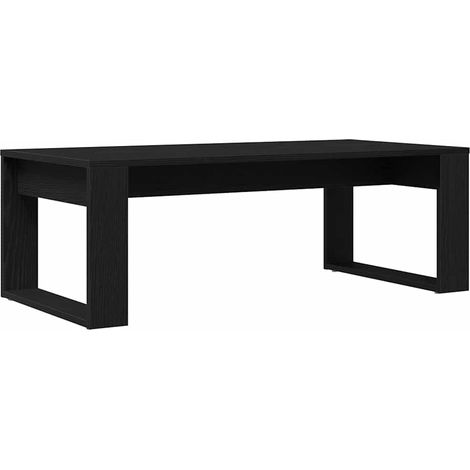 Maison Exclusive - Couchtisch Schwarz Eichen-Optik 102 x 50 x 35