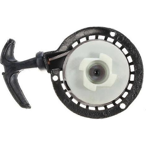 Mini démarreur à tirette facile en métal noir pour mini moto cross 49cc (air comprimé) (1/5)