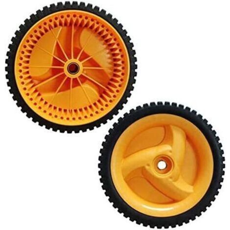 Roue motrice pour tondeuse à gazon - Diamètre 195 mm, 53 dents, roulement 12.9 mm, 2 pièces (1/5)