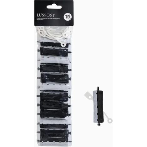 Lussoni - Rulos para permanente de 16x70 mm, 12 unidades.
