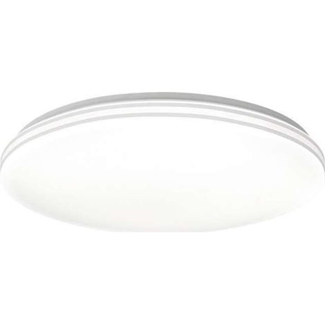 Plafón led modelo Indra acabado blanco, 6cm(alto) 50cm(ancho) 50cm(fondo) .