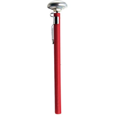thermomtre De Sol En Acier Inoxydable, Sol Lait Thermomtre Intelligent Pour La Terre, Compost, Terreau Double Chelle En Temps Rel Mesure De La Tem (1/5)