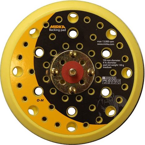 Mirka 8295692111 Platorello Abranet 5/16 "Grip 51L Medium, 150 mm