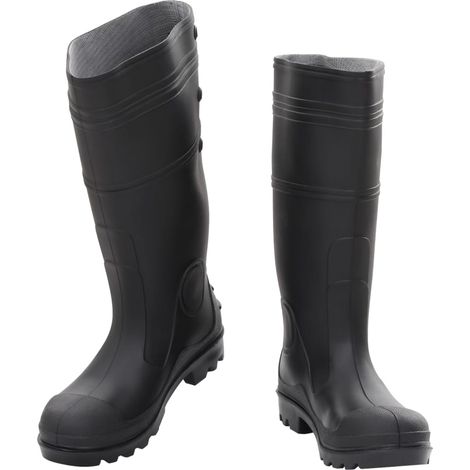 Bottes de pluie noir taille 39 PVC CFW206470 (1/5)