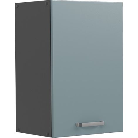 Pensile da cucina R-Line, Grigio-blu, 40 cm, Vicco