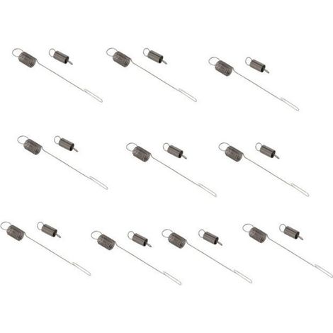 Ressort De Régulateur - Acier - Pour Tondeuse À Gazon - Compatible 122H02 122K02 - 20 Pièces (1/4)