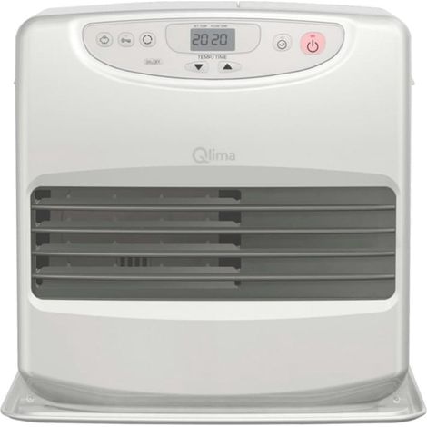 Stufa Elettrica a Combustibile Laser Liquido Portatile 4000W Qlima SRE SRE 8040 TC