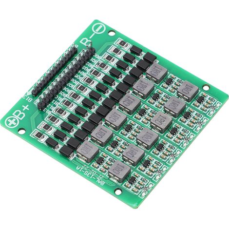 Équilibreur de batterie actif 13S ternaire/lithium-fer, module à 2 rangées de broches 2.0+2.54, carte PCB pour pack 13s, équilibrage intelligent BMS. (1/5)