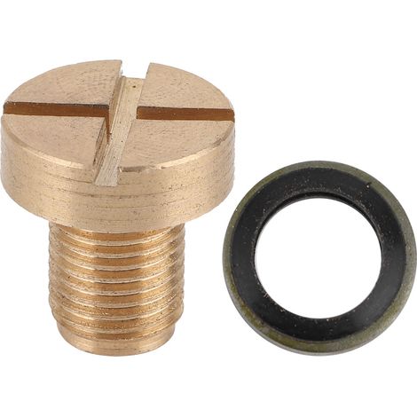 Purgeur de vase d'expansion en laiton, vis de purge accessoire 17111712788 compatible E36 E39 E46 (1/5)