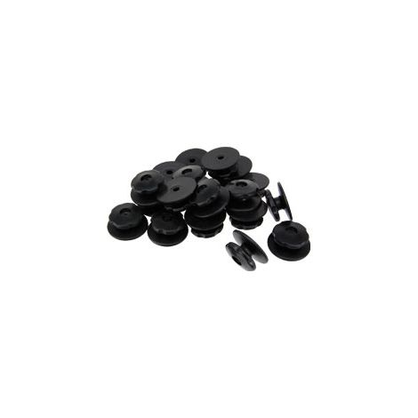 Boutons ronds pour remorque LAS Filmer, 20 pièces