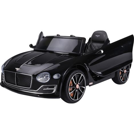Bentley GT Licensed 12V Electric Car for Kids, Kid's Electric Ride on with Remote Control, Ride on Car with LED Lights, Music, for 3-5 Years, Black
