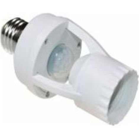 Douille d'ampoule avec détecteur de mouvement détection de sécurité E27 60W Motion Sensor (1/3)