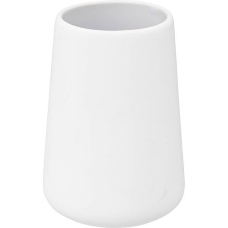 Bicchiere in ceramica colorama in cotone bianco - 5five