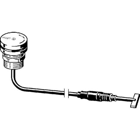 Élément de commande Multiplex Trio E 6146.20 en laiton chromé (1/3)