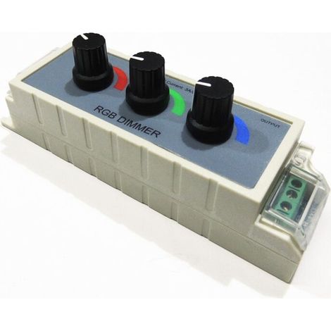 Variateur de lumière filaire RGB 12/24V-DC (1/3)