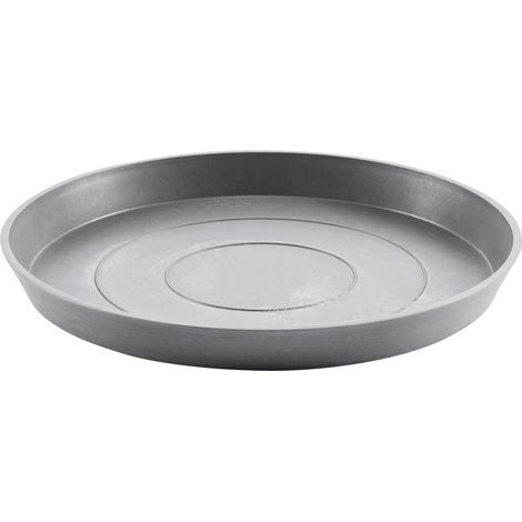 Ecopots Untersetzer rund 50 für Blumentopf - L 44,5 cm x B 44,5 cm x H 3,5 cm - Innen- und Außenbereich