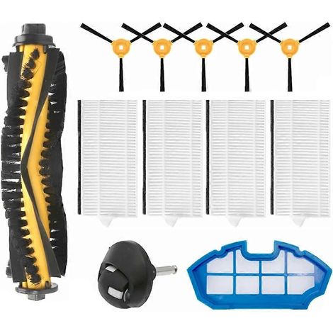 Kit d'accessoires pour aspirateurs robots Ecovacs DEEBOT N79S N79, Eufy RoboVac 11 11C et Cecotec Conga Excellence 990. Pièces détachées. (1/5)