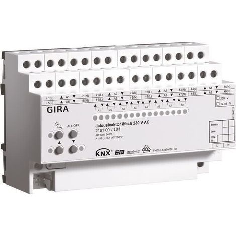 Gira 216100 Actuador para persianas control KNX (1/2)