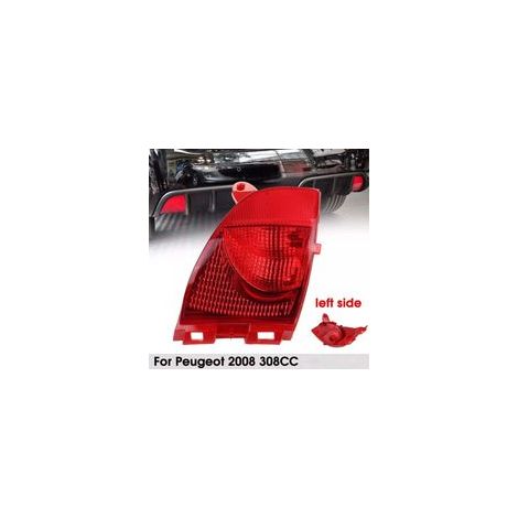 Luz trasera de parachoques para Peugeot 308 CC C3 2008 y Citroën C3 XR 2009-2011 (número de pieza 6350 GJ y 6351 GH, lado izquierdo).
