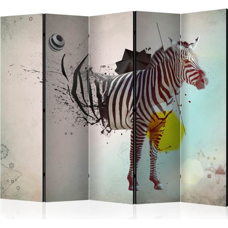 Paravent 5 Volets "In Disharmony with Nature" 172x225cm (1/2)