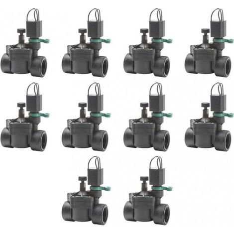 Electroválvula Rain RN 150 24V 1 con regulador de caudal (Pack x 10)  Oferta exclusiva (1/5)