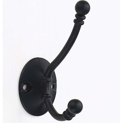 Appendiabiti da parete vintage più grande da 8 pezzi, gancio per cappello in metallo, gancio retrò per appendiabiti da bagno e da cucina
