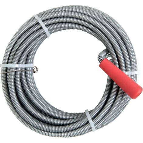 Cornat T595510 Spirale di Pulizia del Tubo 9mm 10m, Argento, Ø 9 mm, 10 m (1/3)