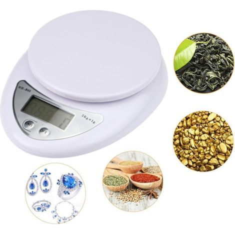 Balance de cuisine numérique, balance alimentaire électronique (1/4)