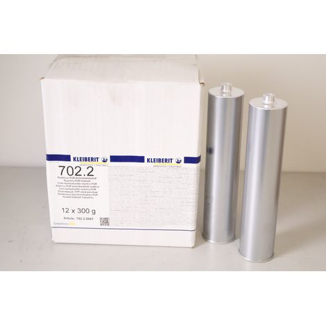 Lot de 12 Cartouches de Colle 300g KLEIBERIT Thermofusible Réactive Pur - 702.2