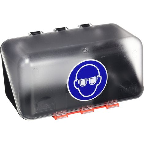 2 Neolab 6055 scatola per occhiali di sicurezza – chiaro mini