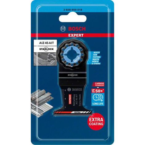 Bosch Accessories 2608900018 EXPERT MetalMax AIZ 45 AIT Carbide Tauchsägeblatt 1 Stück 1 St.