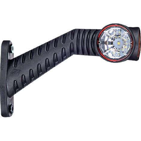 Luz de posición LED, izquierda 0,7/1,4 W 12/24 V blanco/naranja/rojo 3 LED Kramp LA30018 (1/4)