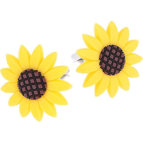 2 décorations florales pour grille d'aération (1/3)