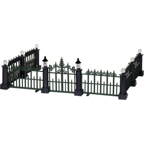 Classic Victorian Fence, Set Of 7 - LEMAX COD. 24534