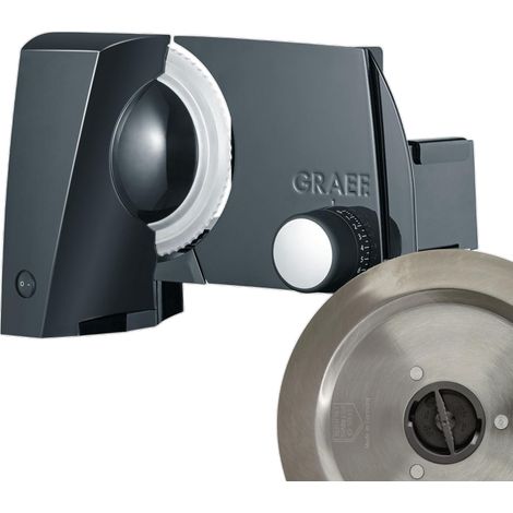 Trancheuse Graef STYLE TWIN S12022 lame inox 17 cm